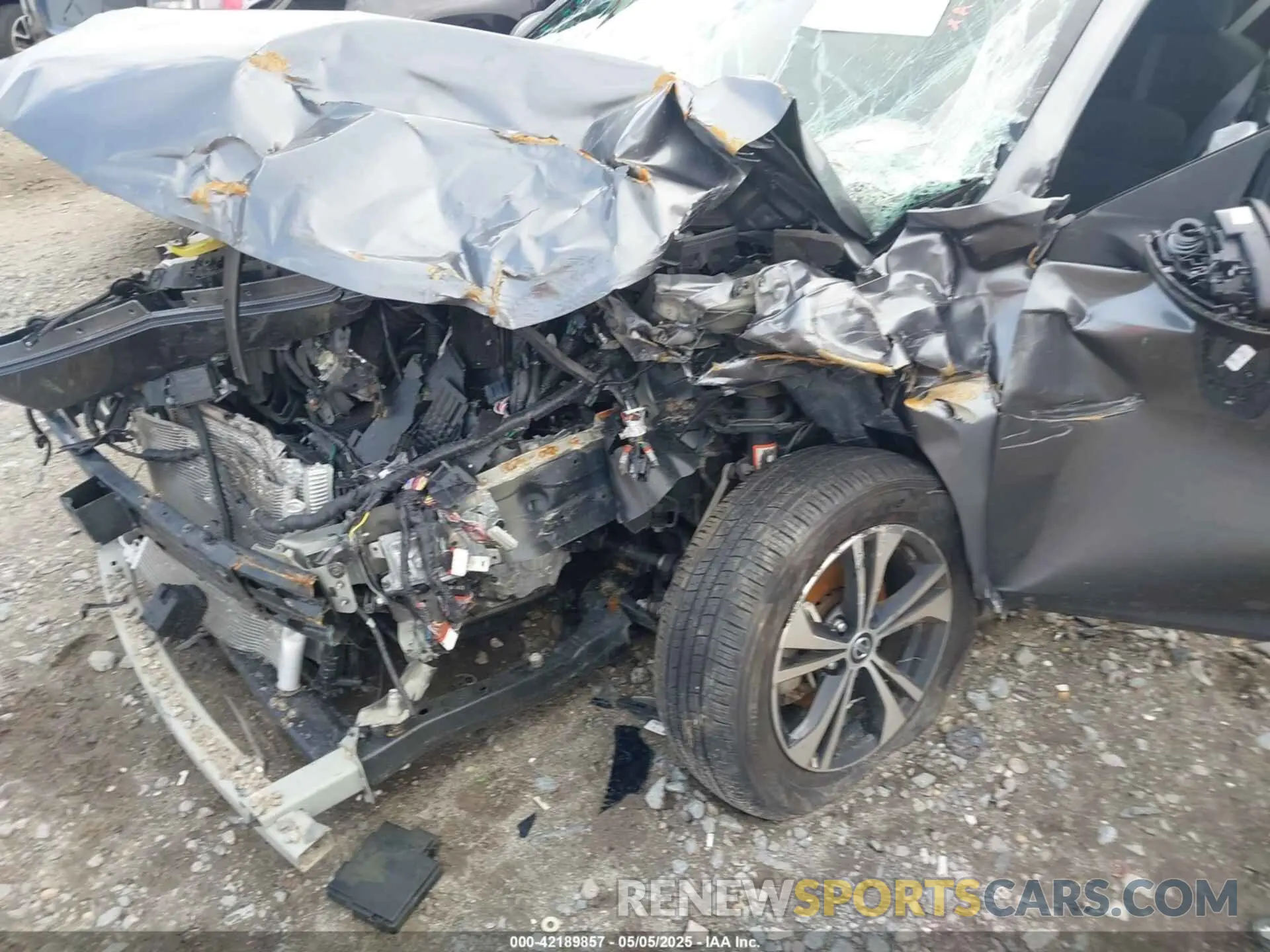 6 Фотография поврежденного автомобиля 3N1AB8CV9NY275287 NISSAN SENTRA 2022