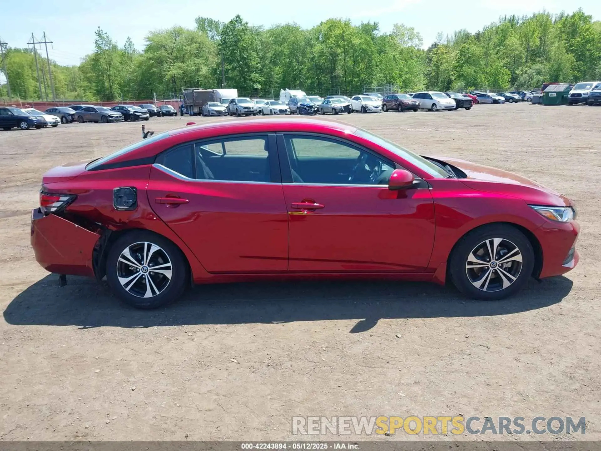 13 Фотография поврежденного автомобиля 3N1AB8CV9NY292820 NISSAN SENTRA 2022