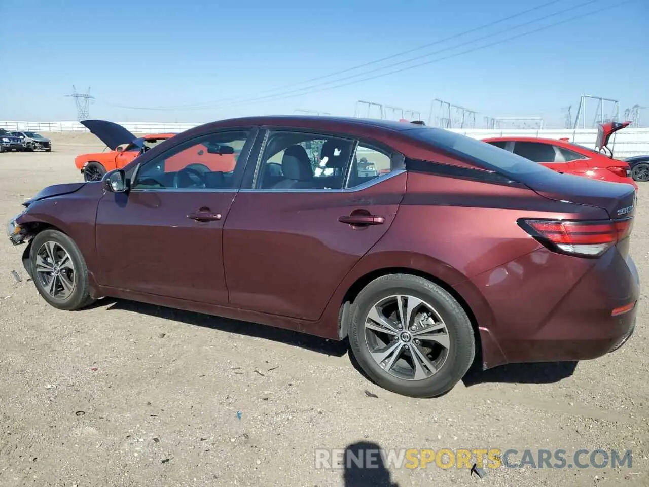 2 Фотография поврежденного автомобиля 3N1AB8CV9NY307445 NISSAN SENTRA 2022