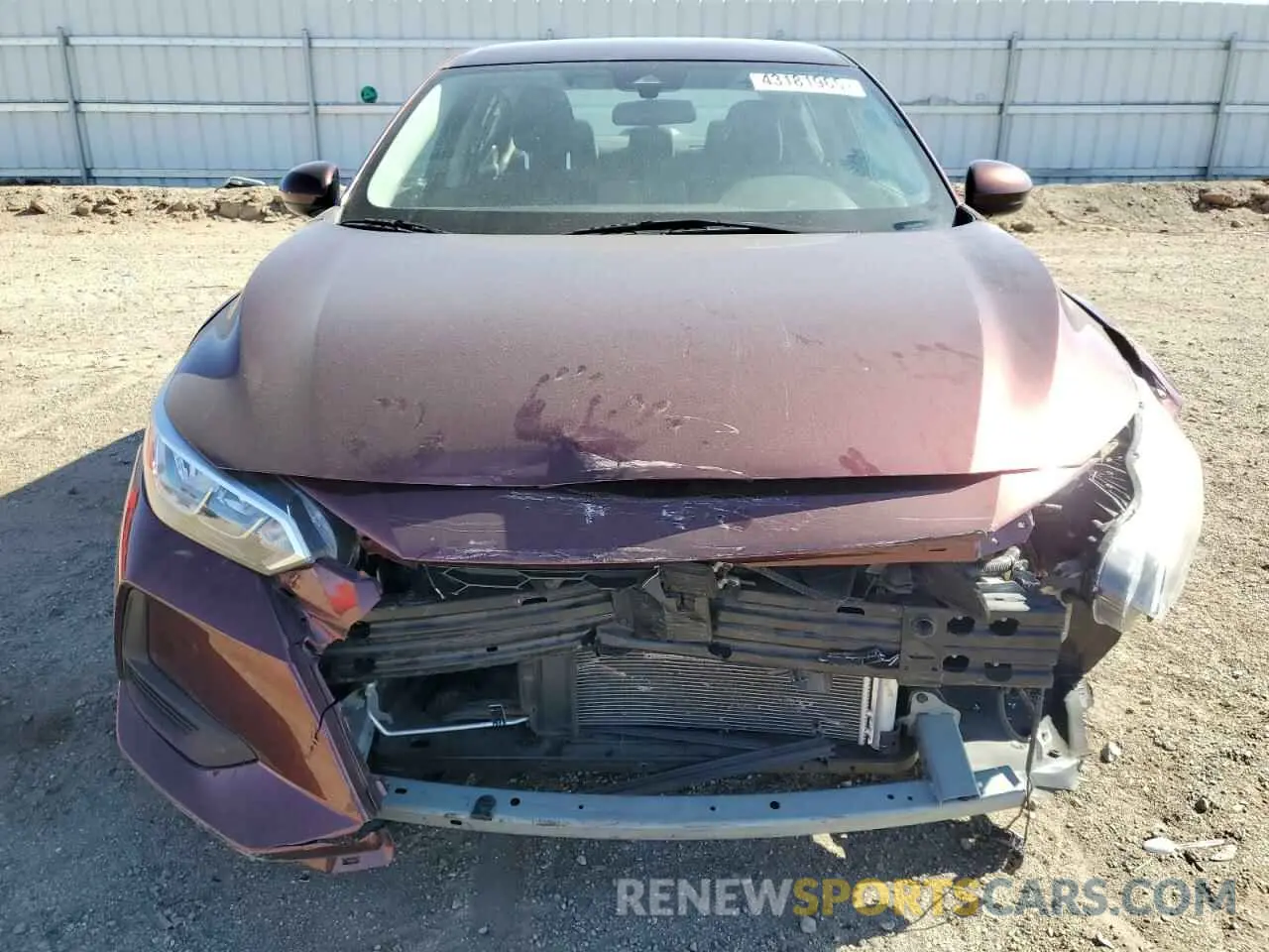 5 Фотография поврежденного автомобиля 3N1AB8CV9NY307445 NISSAN SENTRA 2022