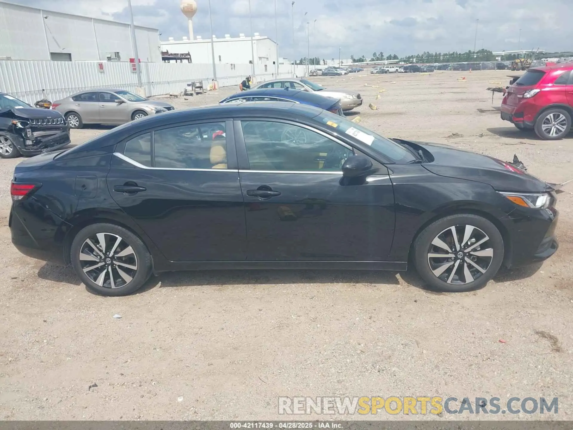 13 Photograph of a damaged car 3N1AB8CV9NY313875 NISSAN SENTRA 2022