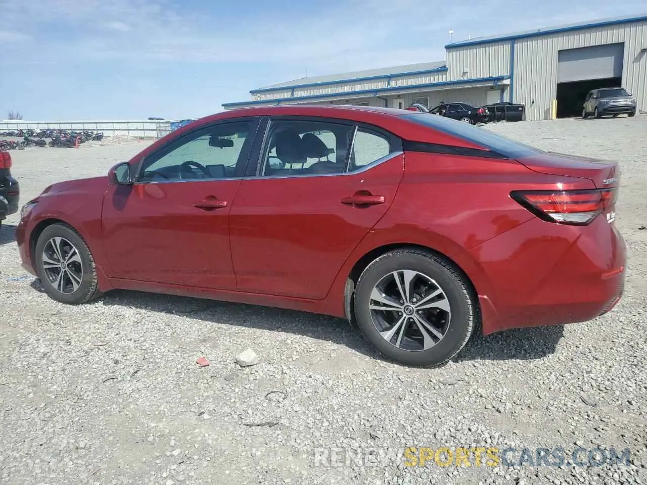 2 Photograph of a damaged car 3N1AB8CV9NY314010 NISSAN SENTRA 2022