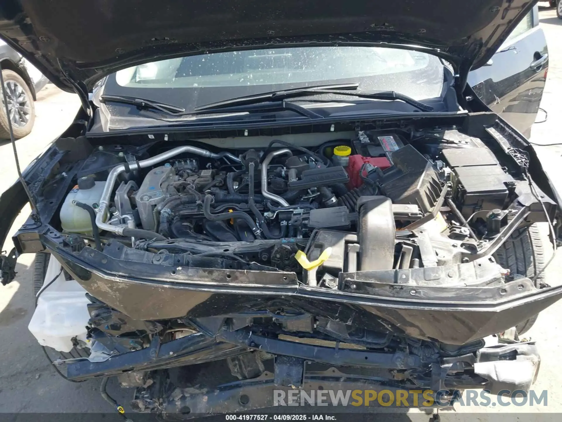 10 Photograph of a damaged car 3N1AB8CV9NY314458 NISSAN SENTRA 2022