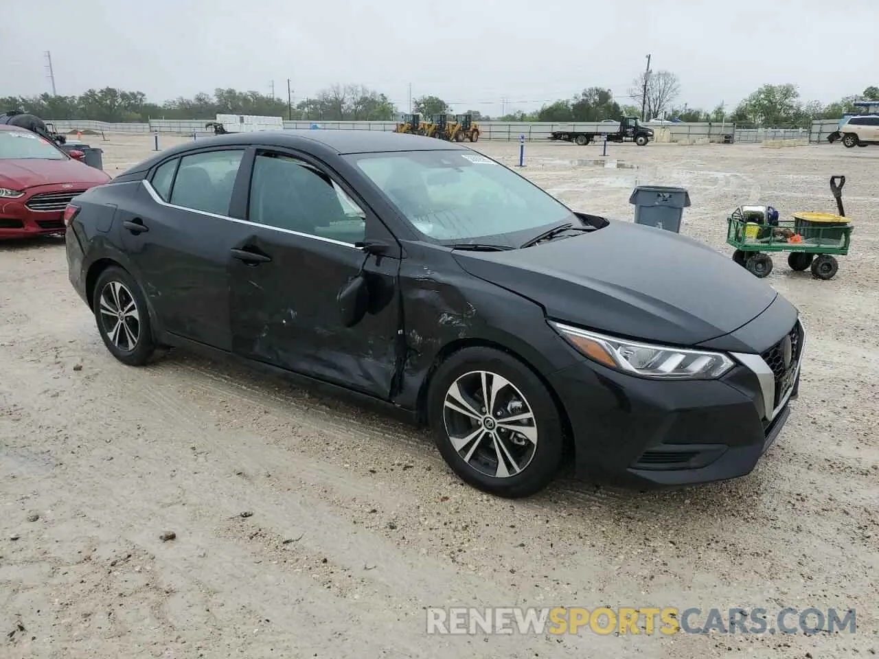 4 Photograph of a damaged car 3N1AB8CV9NY321040 NISSAN SENTRA 2022
