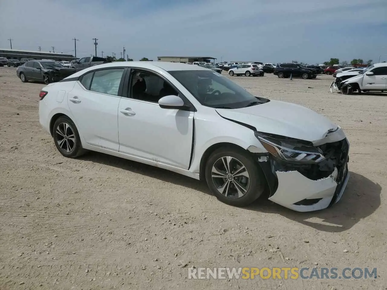 4 Photograph of a damaged car 3N1AB8CVXNY205037 NISSAN SENTRA 2022