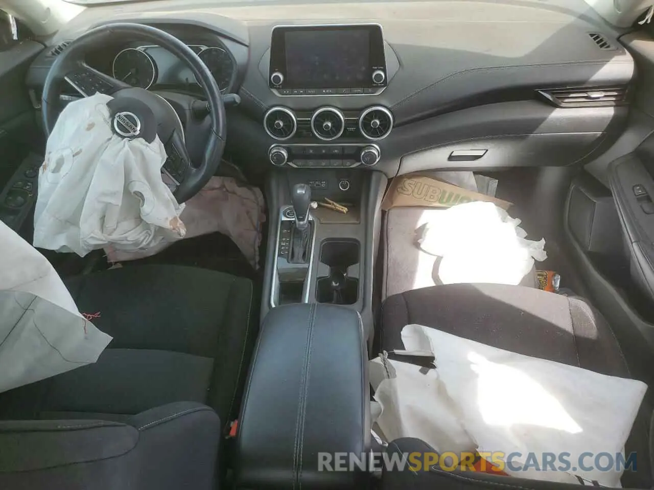 8 Photograph of a damaged car 3N1AB8CVXNY205037 NISSAN SENTRA 2022