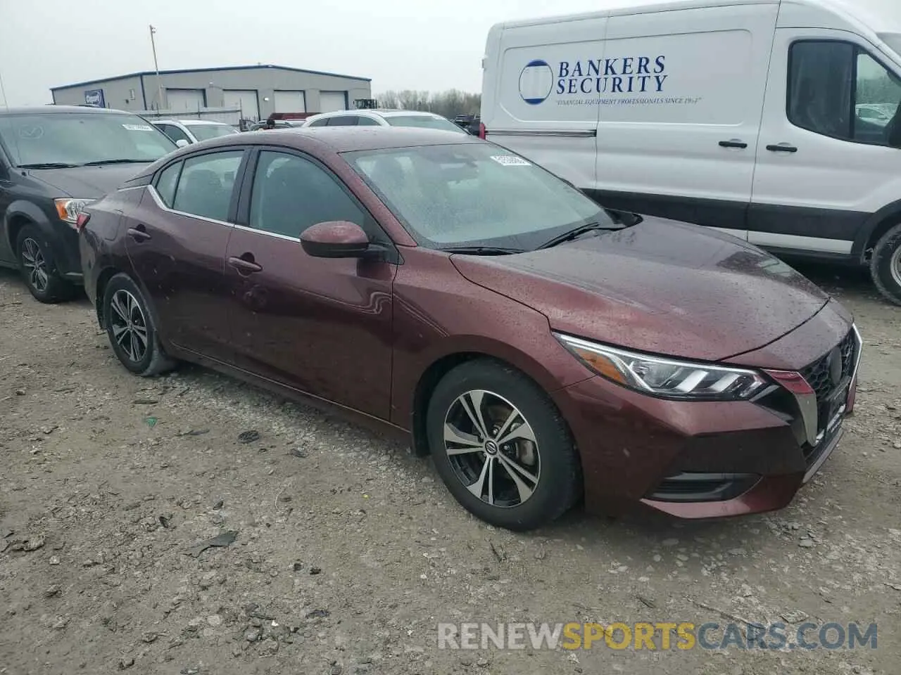 4 Photograph of a damaged car 3N1AB8CVXNY213980 NISSAN SENTRA 2022