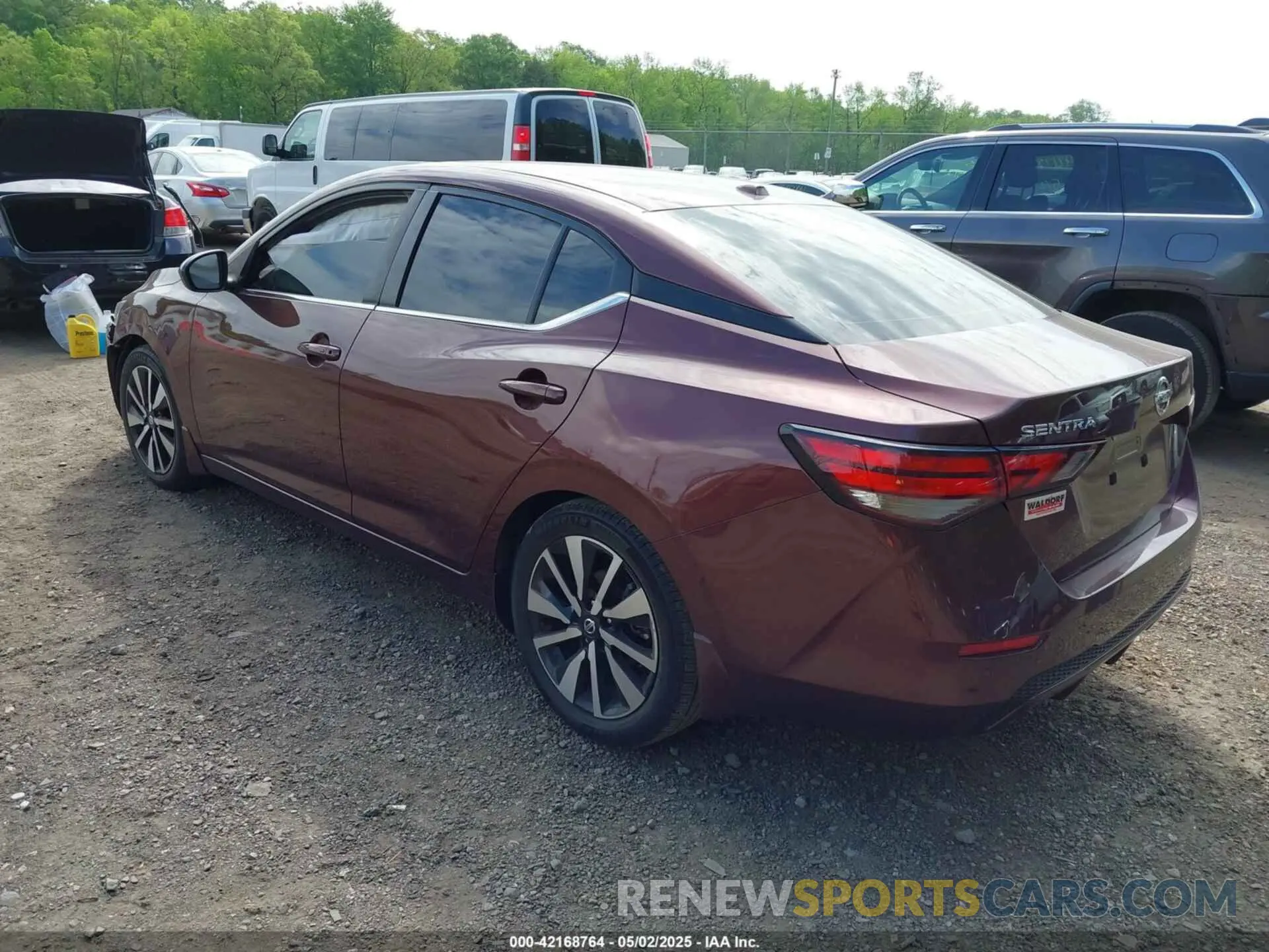 3 Photograph of a damaged car 3N1AB8CVXNY221514 NISSAN SENTRA 2022