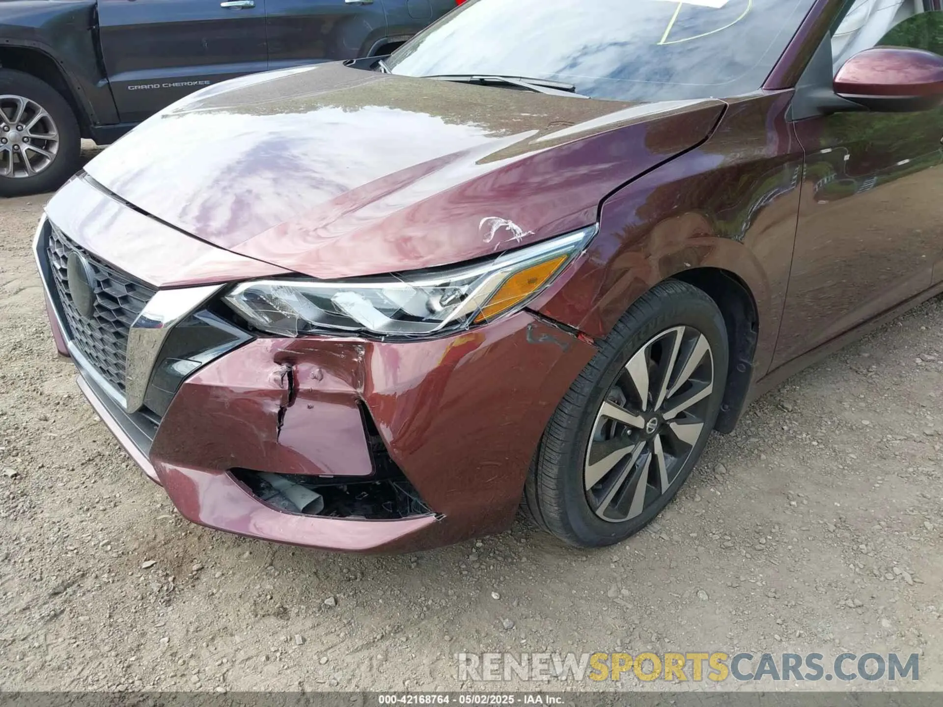 6 Photograph of a damaged car 3N1AB8CVXNY221514 NISSAN SENTRA 2022
