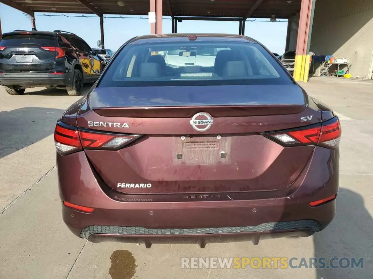 6 Photograph of a damaged car 3N1AB8CVXNY232142 NISSAN SENTRA 2022
