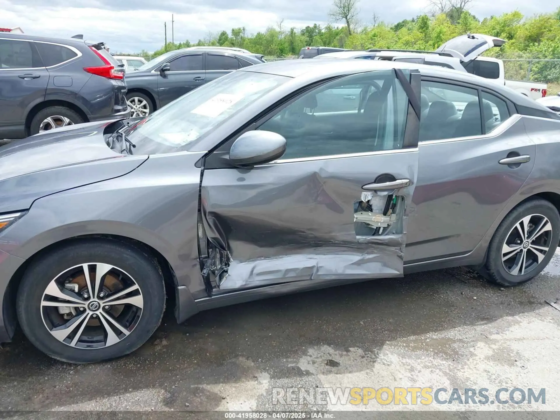 6 Photograph of a damaged car 3N1AB8CVXNY250088 NISSAN SENTRA 2022