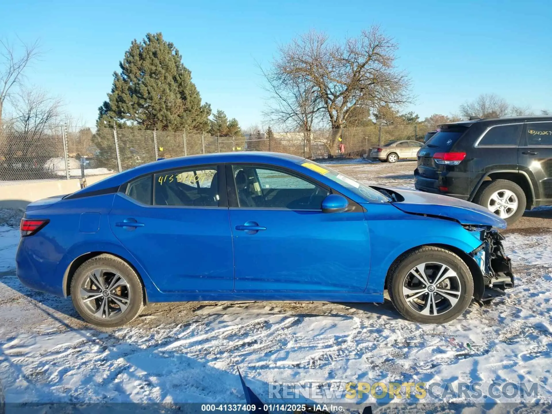 14 Фотография поврежденного автомобиля 3N1AB8CVXNY255209 NISSAN SENTRA 2022