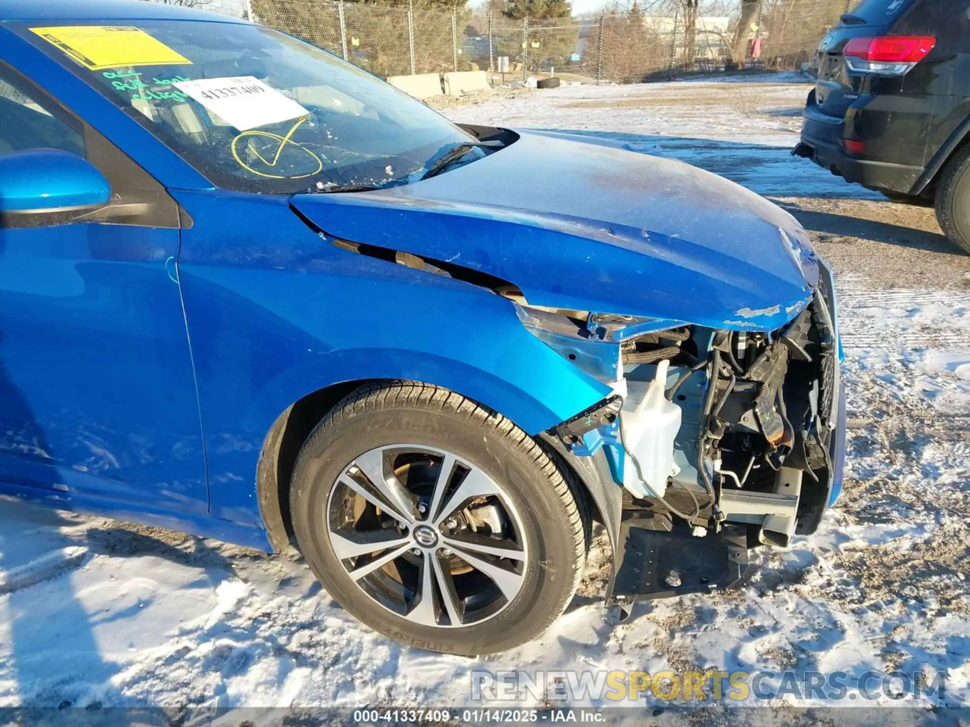 18 Фотография поврежденного автомобиля 3N1AB8CVXNY255209 NISSAN SENTRA 2022
