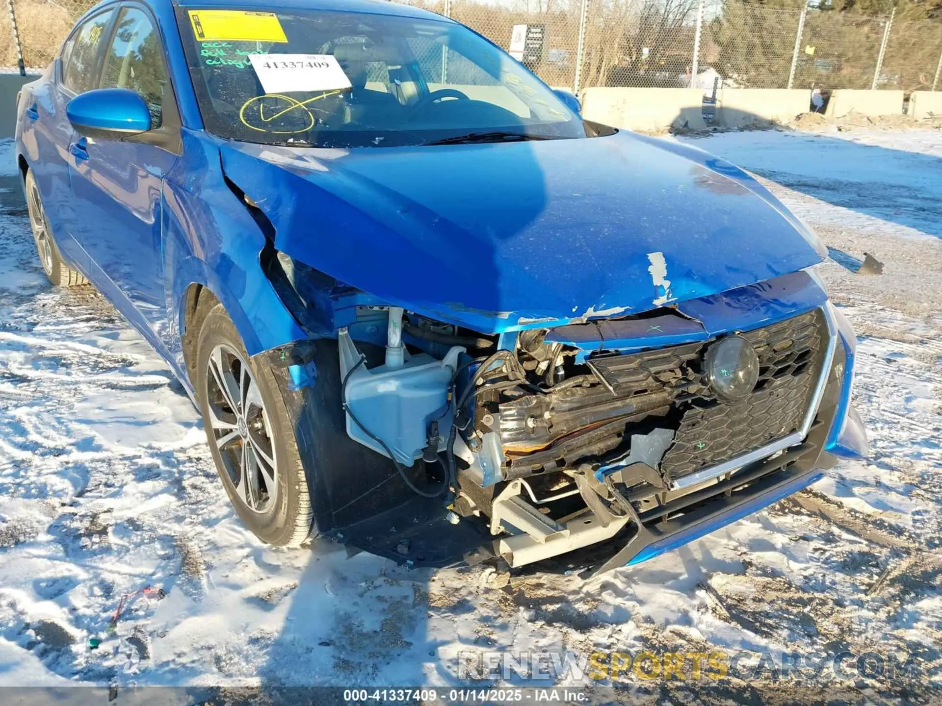 19 Фотография поврежденного автомобиля 3N1AB8CVXNY255209 NISSAN SENTRA 2022