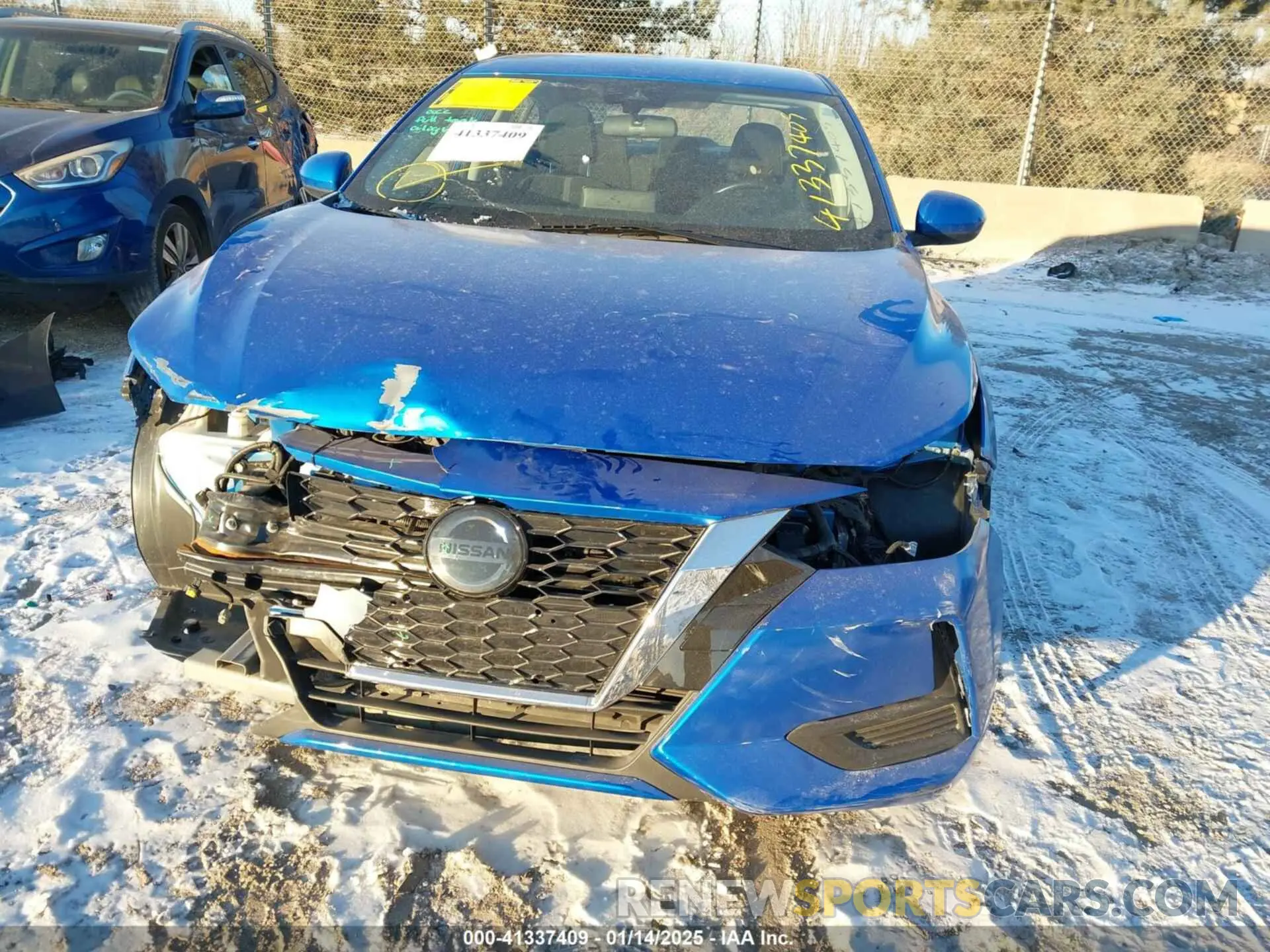 20 Фотография поврежденного автомобиля 3N1AB8CVXNY255209 NISSAN SENTRA 2022