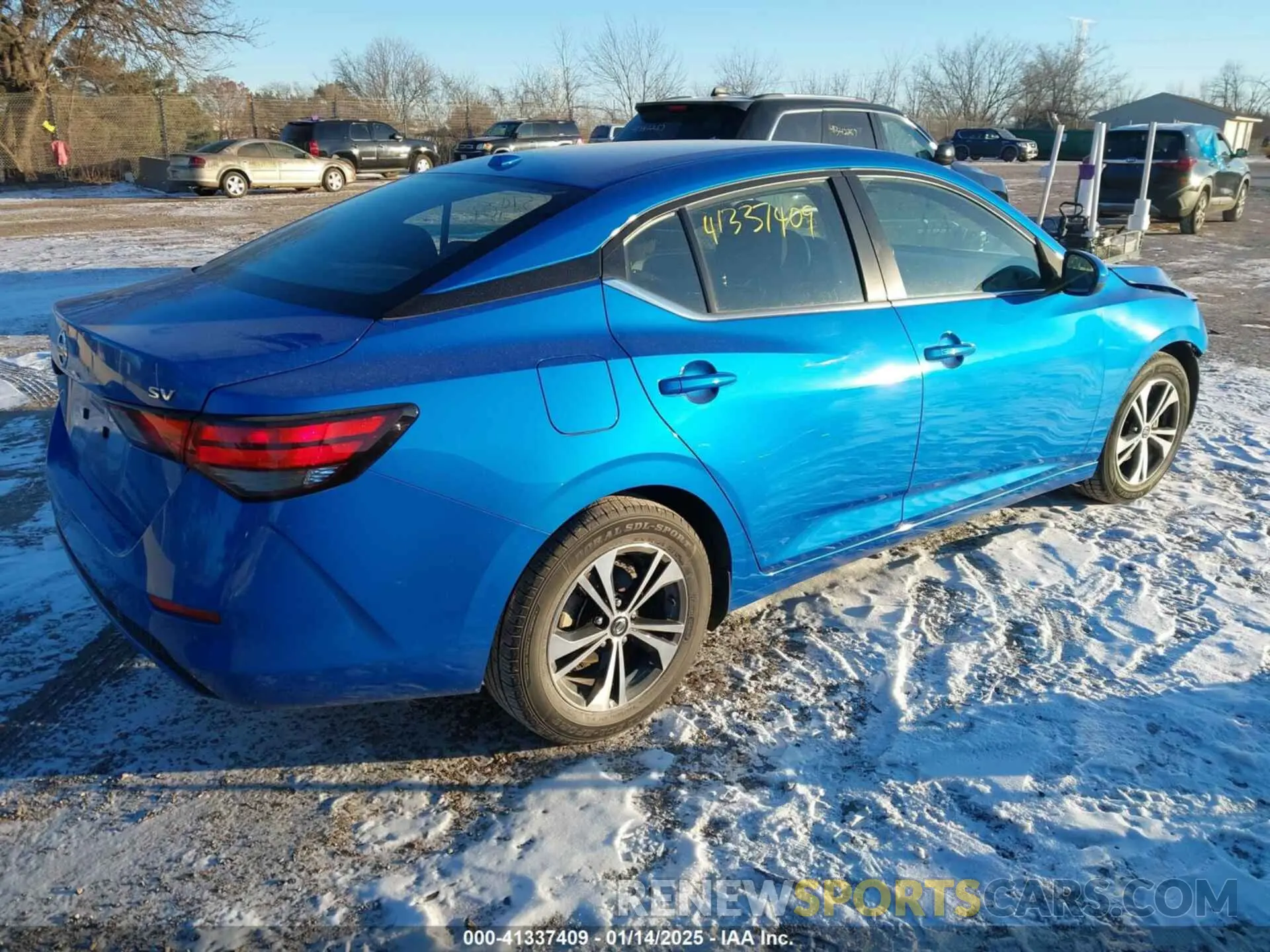 4 Фотография поврежденного автомобиля 3N1AB8CVXNY255209 NISSAN SENTRA 2022
