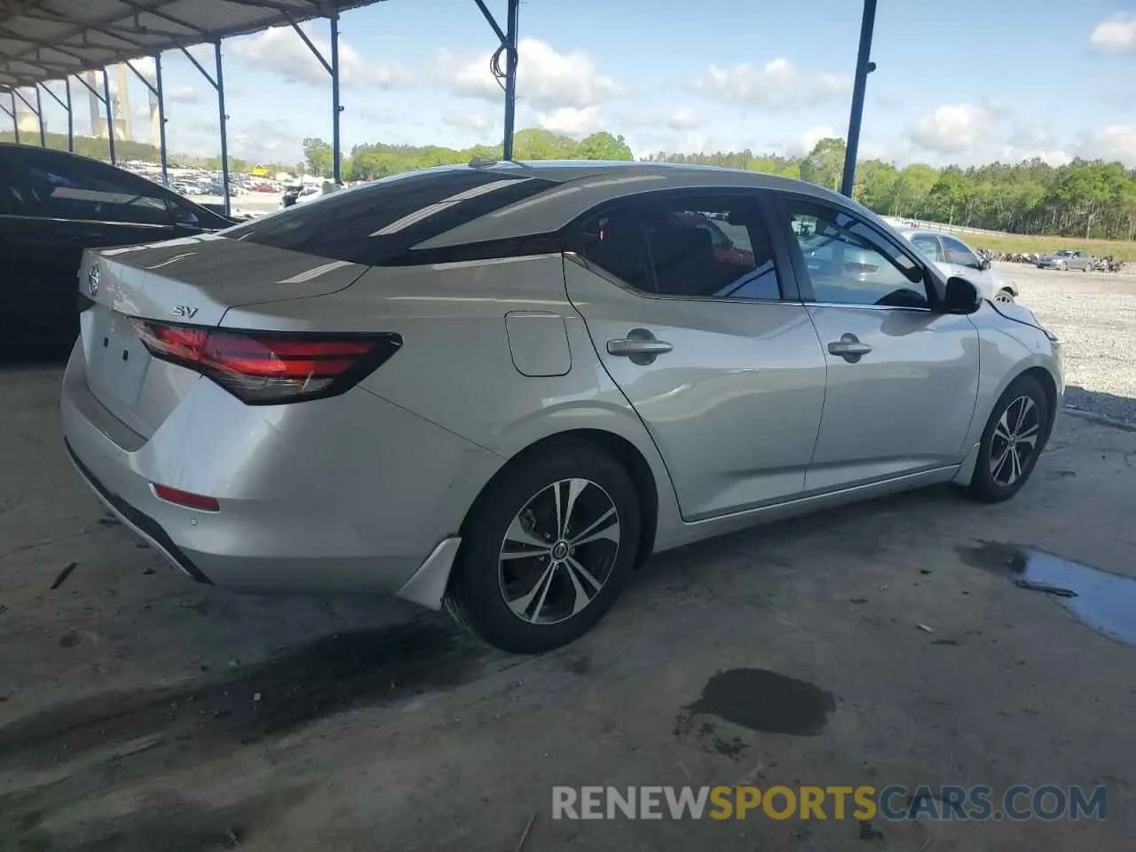 3 Photograph of a damaged car 3N1AB8CVXNY297833 NISSAN SENTRA 2022