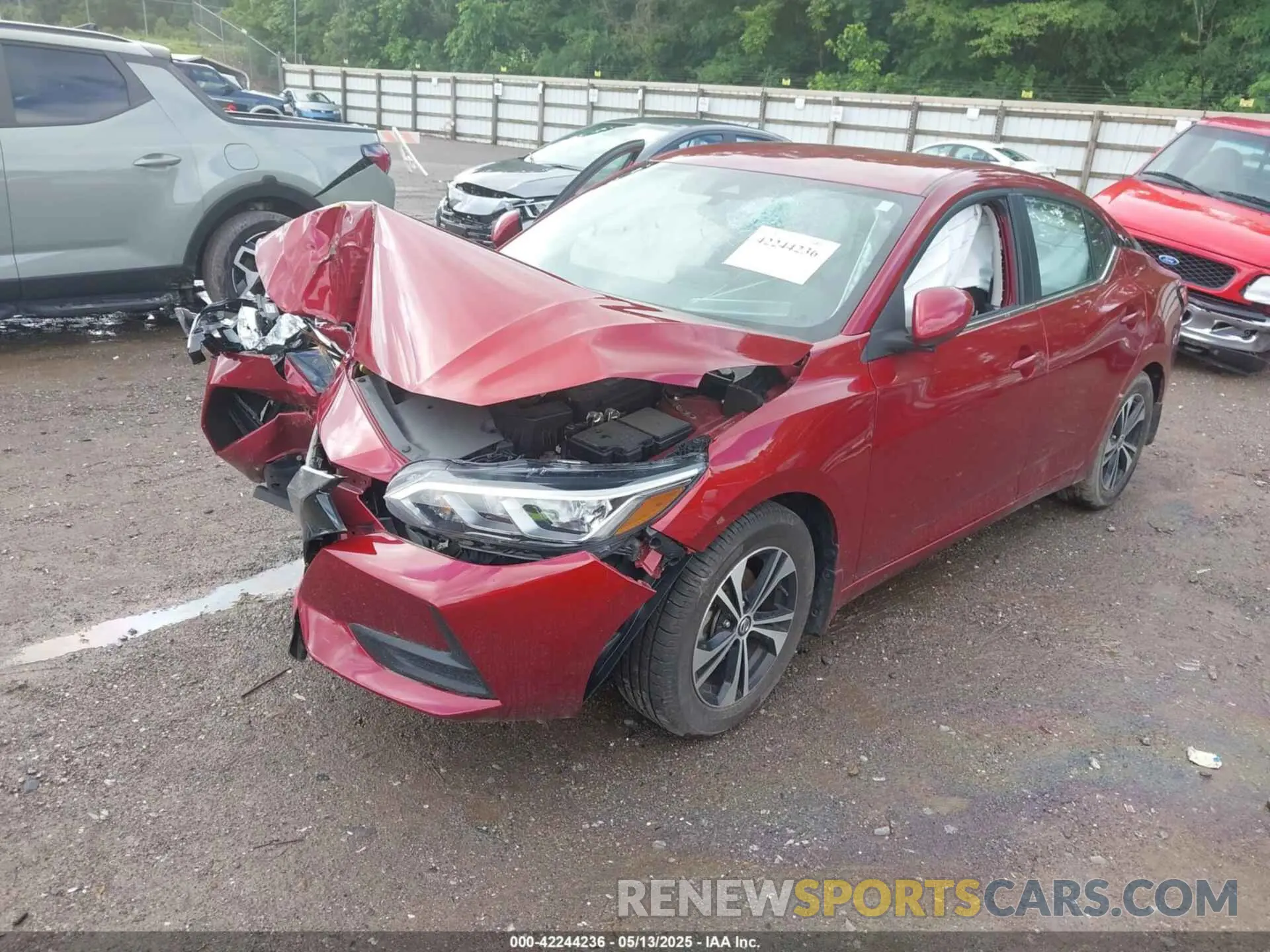 2 Фотография поврежденного автомобиля 3N1AB8CVXNY298609 NISSAN SENTRA 2022