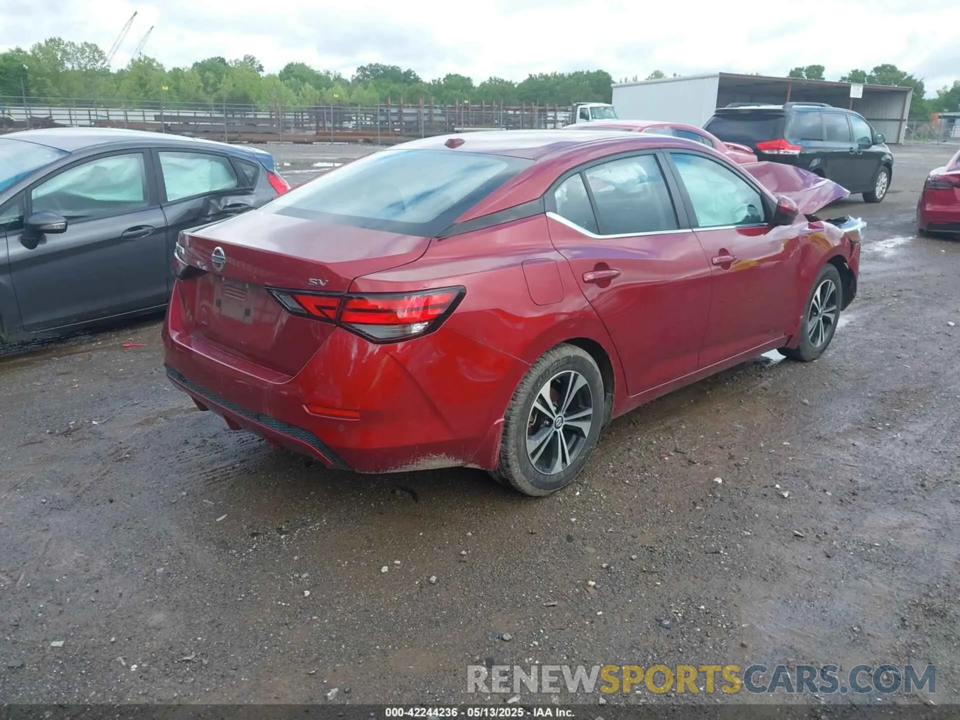 4 Фотография поврежденного автомобиля 3N1AB8CVXNY298609 NISSAN SENTRA 2022