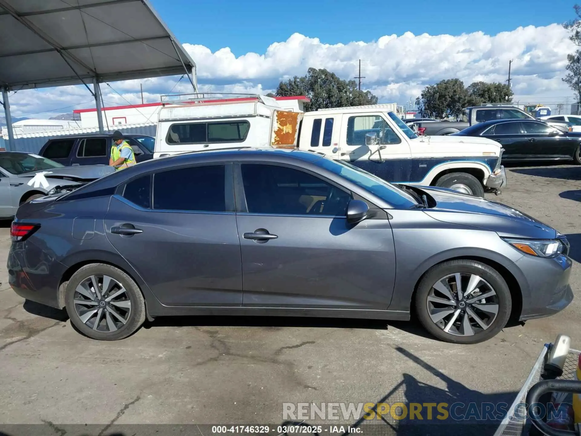 13 Photograph of a damaged car 3N1AB8CVXNY306188 NISSAN SENTRA 2022