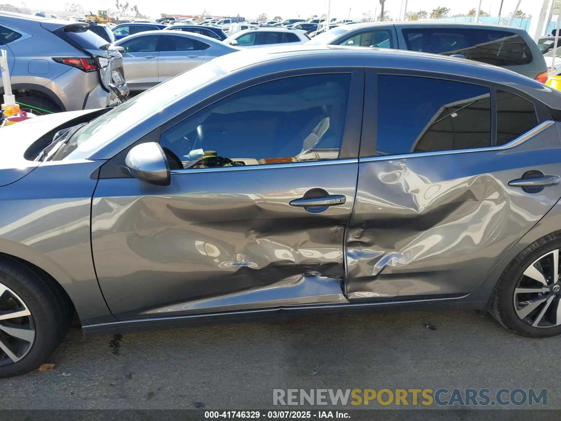 6 Photograph of a damaged car 3N1AB8CVXNY306188 NISSAN SENTRA 2022