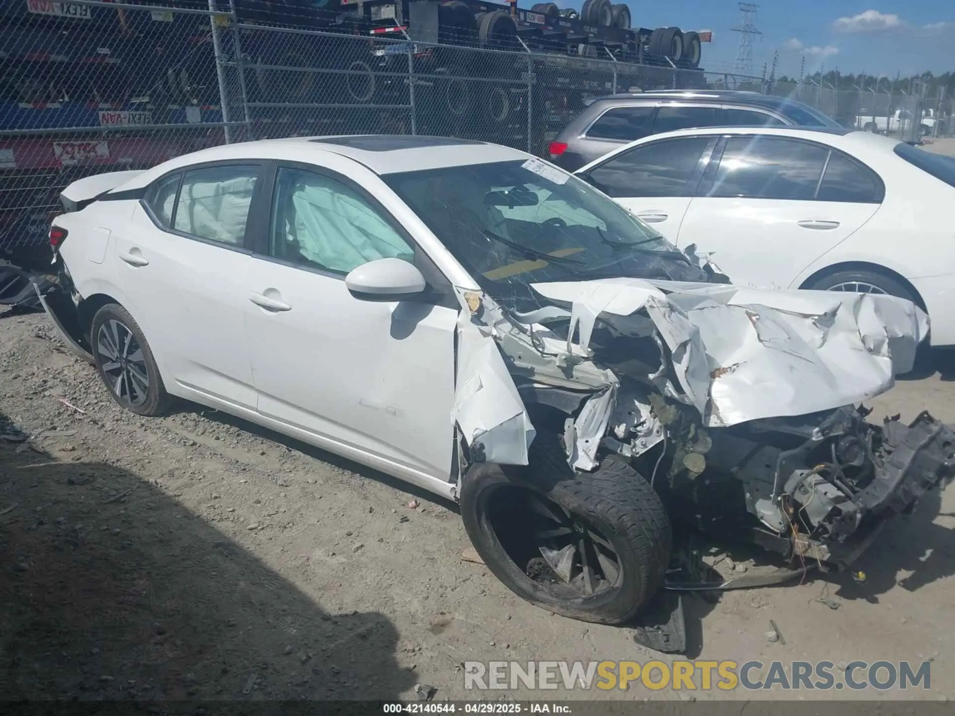 12 Photograph of a damaged car 3N1AB8CVXNY311388 NISSAN SENTRA 2022
