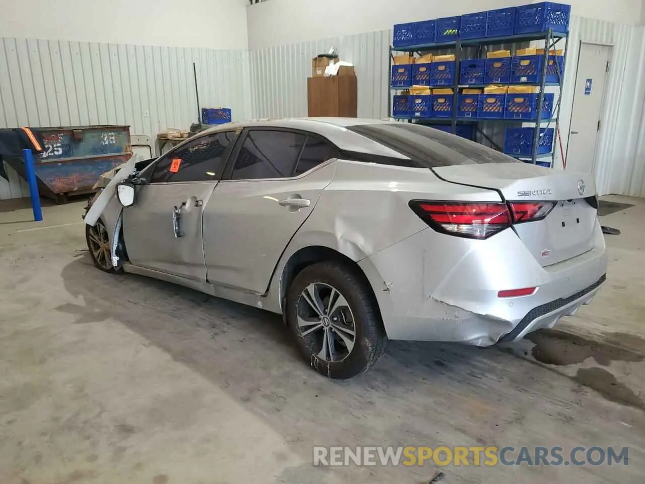 2 Фотография поврежденного автомобиля 3N1AB8CVXNY313951 NISSAN SENTRA 2022