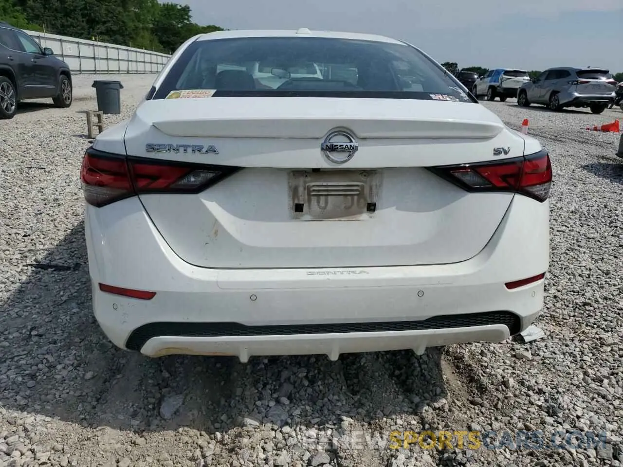 6 Photograph of a damaged car 3N1AB8CVXNY319247 NISSAN SENTRA 2022