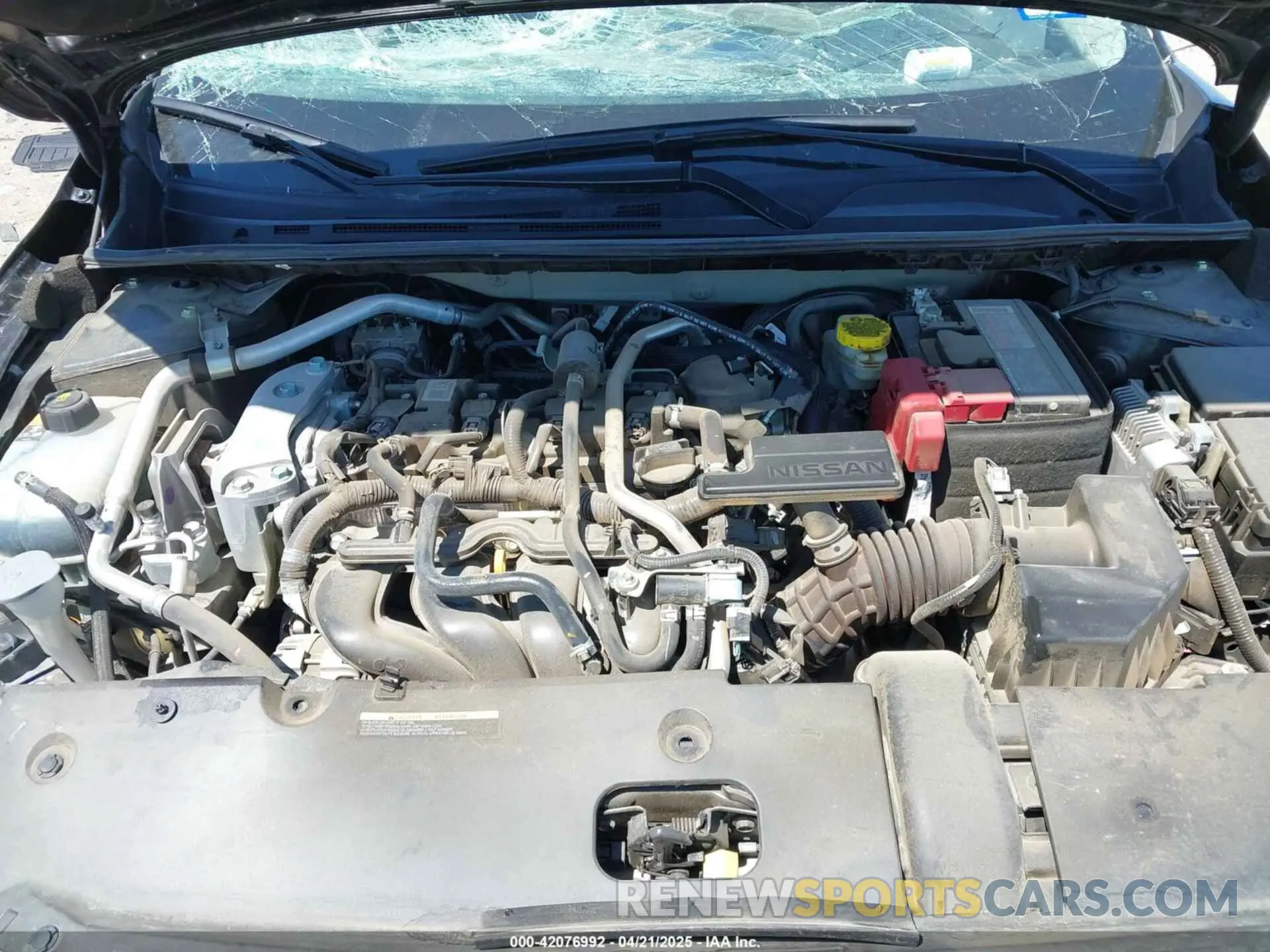 10 Фотография поврежденного автомобиля 3N1AB8DV0NY313438 NISSAN SENTRA 2022