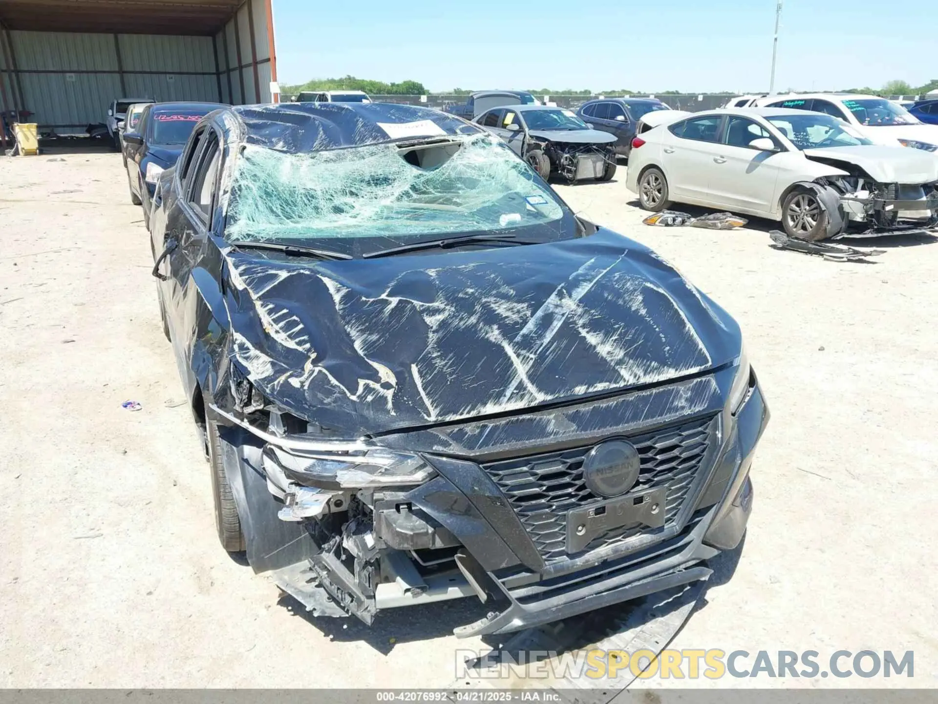 6 Фотография поврежденного автомобиля 3N1AB8DV0NY313438 NISSAN SENTRA 2022