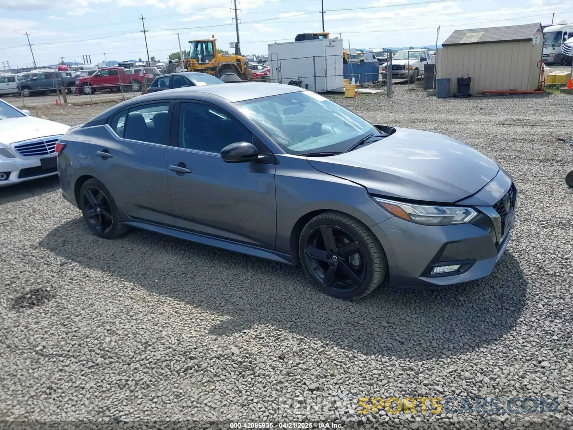 1 Photograph of a damaged car 3N1AB8DV0NY319000 NISSAN SENTRA 2022