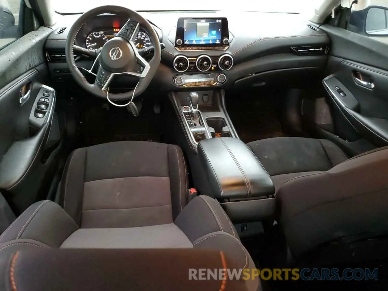 8 Photograph of a damaged car 3N1AB8DV1NY209122 NISSAN SENTRA 2022
