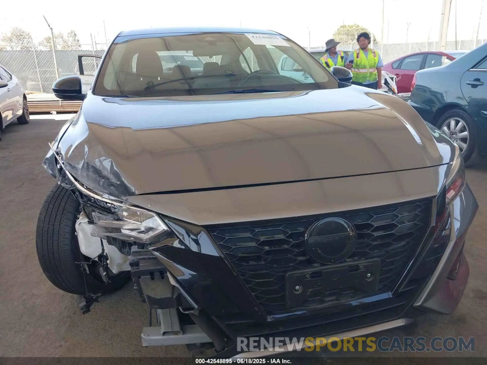 12 Photograph of a damaged car 3N1AB8DV1NY216927 NISSAN SENTRA 2022
