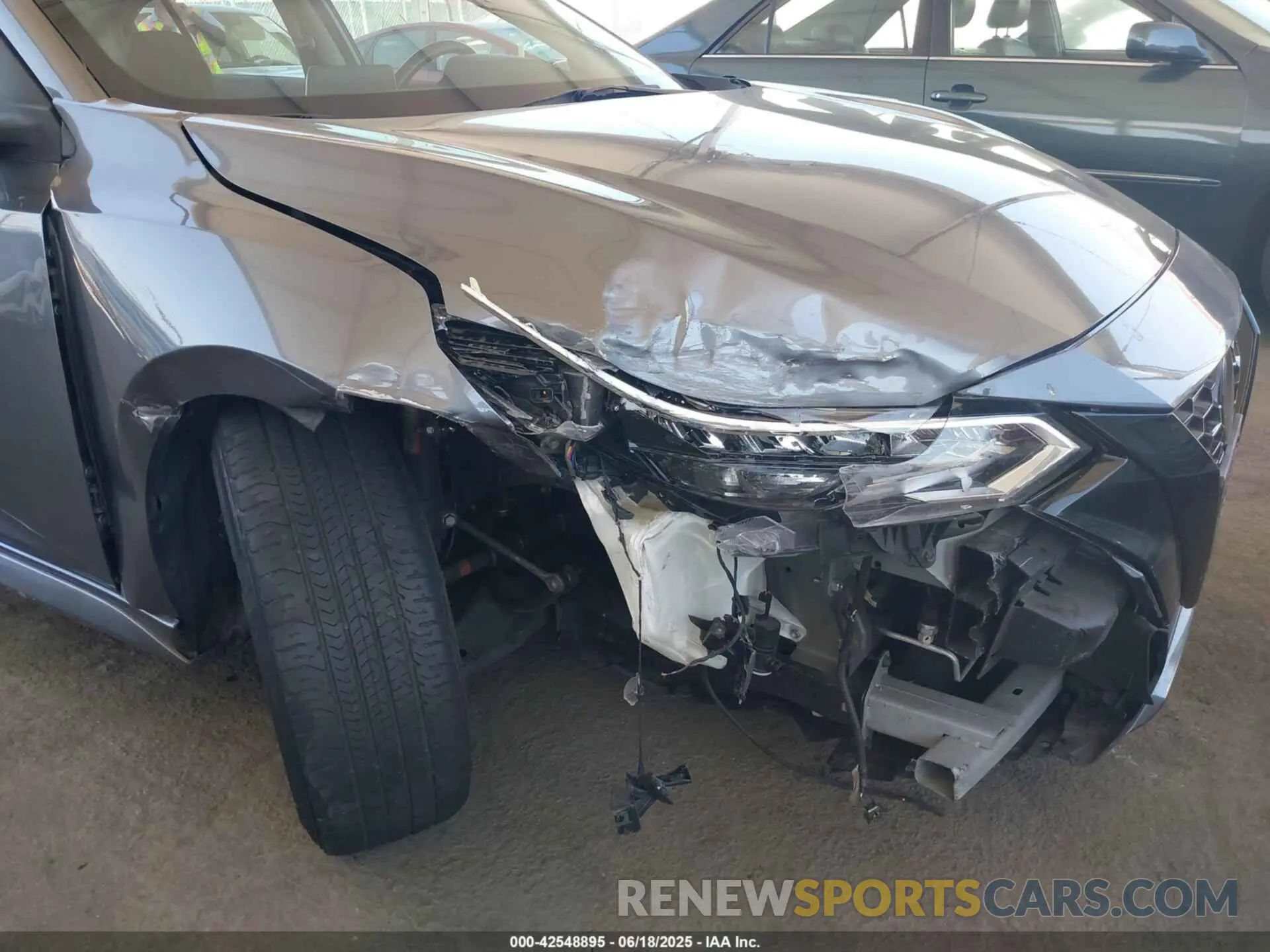 6 Photograph of a damaged car 3N1AB8DV1NY216927 NISSAN SENTRA 2022