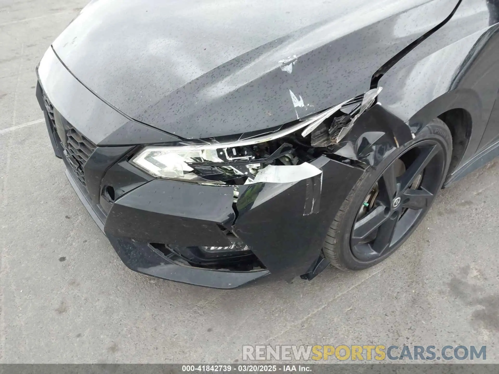 6 Фотография поврежденного автомобиля 3N1AB8DV1NY231461 NISSAN SENTRA 2022