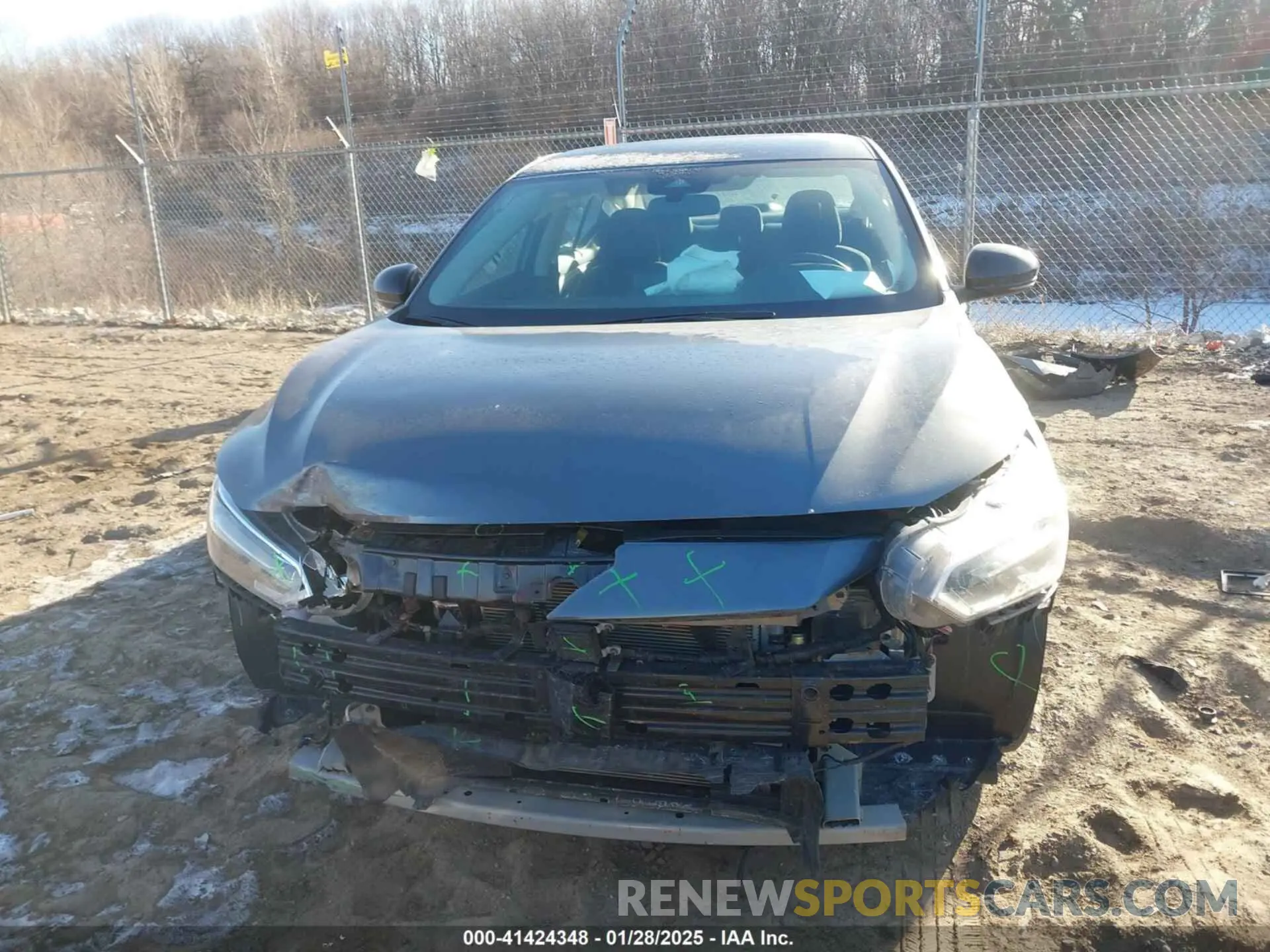 13 Фотография поврежденного автомобиля 3N1AB8DV1NY258613 NISSAN SENTRA 2022