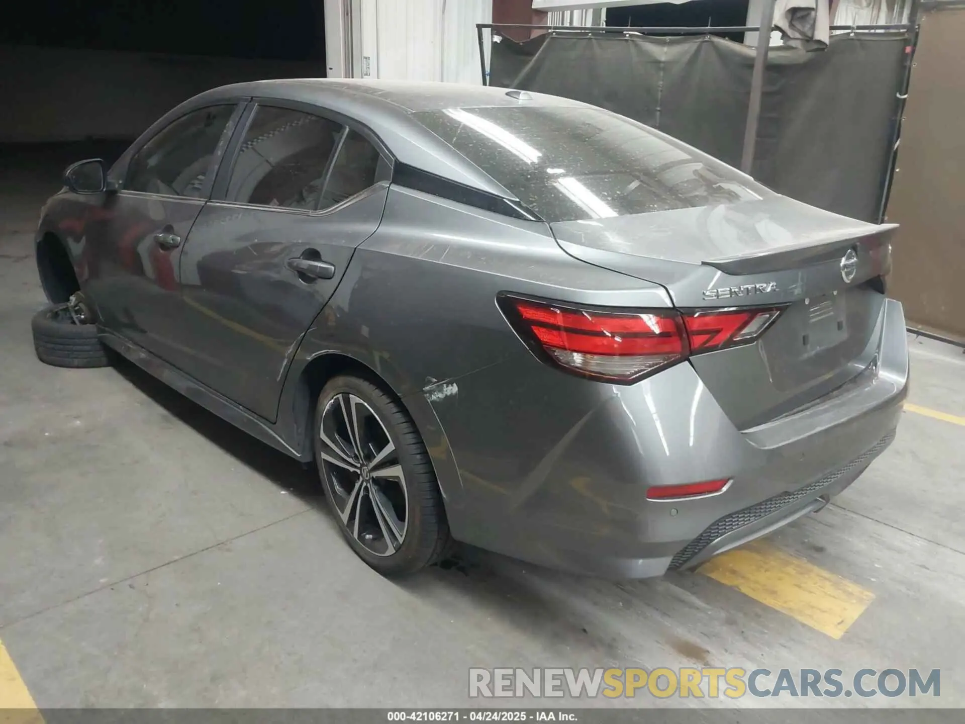 3 Фотография поврежденного автомобиля 3N1AB8DV1NY314470 NISSAN SENTRA 2022