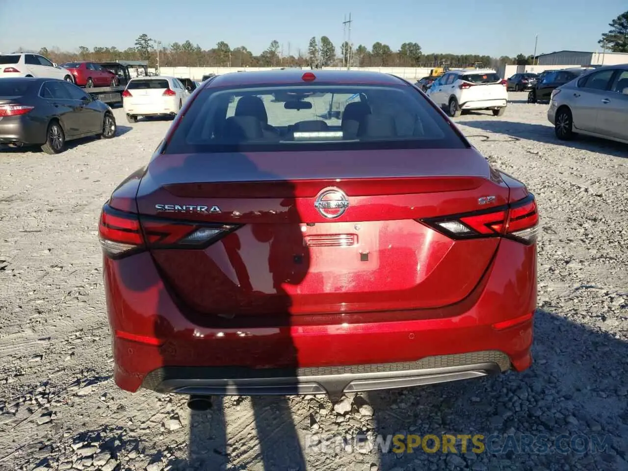 6 Photograph of a damaged car 3N1AB8DV1NY315733 NISSAN SENTRA 2022