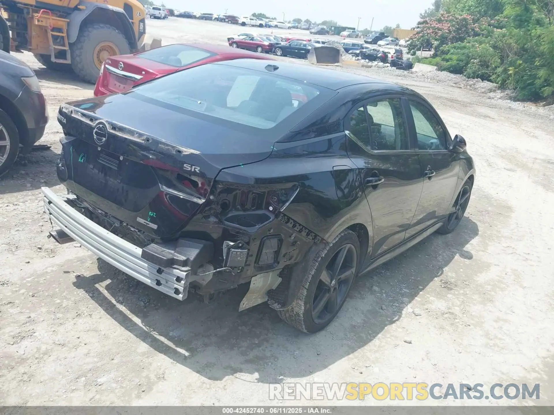 4 Photograph of a damaged car 3N1AB8DV1NY316574 NISSAN SENTRA 2022