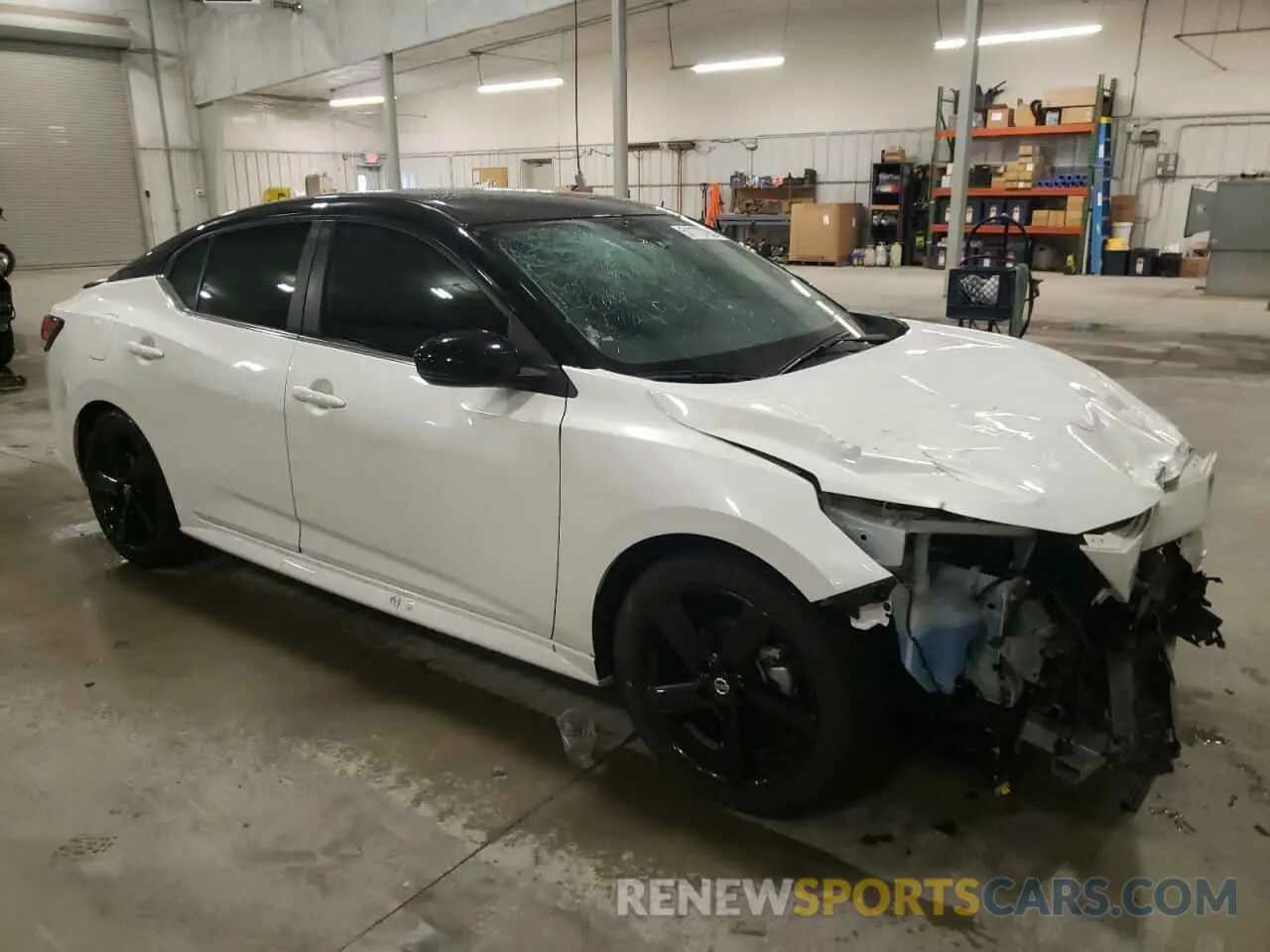 4 Photograph of a damaged car 3N1AB8DV1NY320978 NISSAN SENTRA 2022