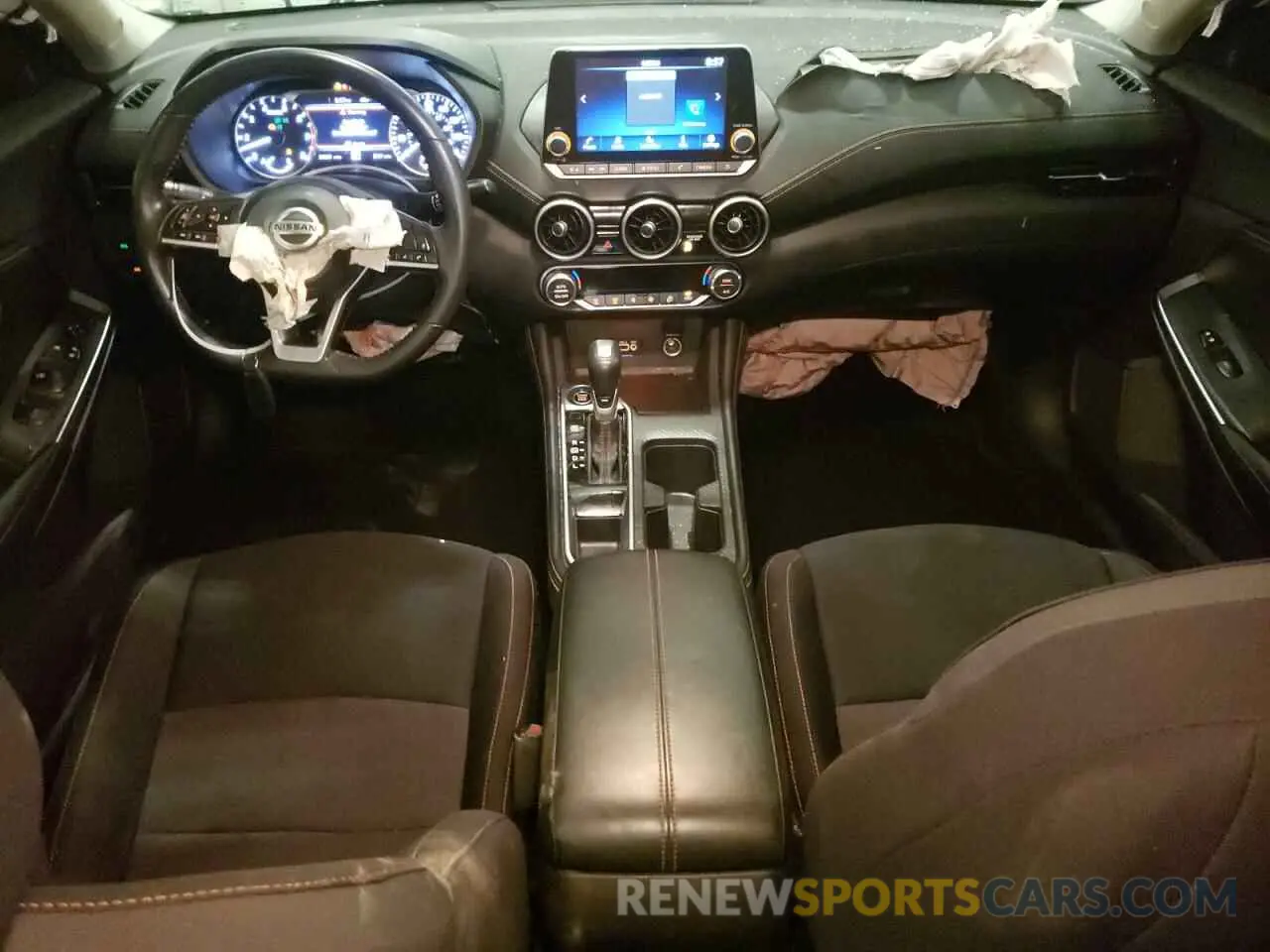 8 Photograph of a damaged car 3N1AB8DV1NY320978 NISSAN SENTRA 2022