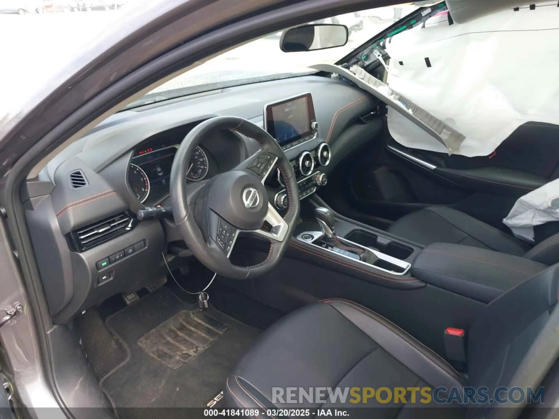 5 Photograph of a damaged car 3N1AB8DV2NY317863 NISSAN SENTRA 2022