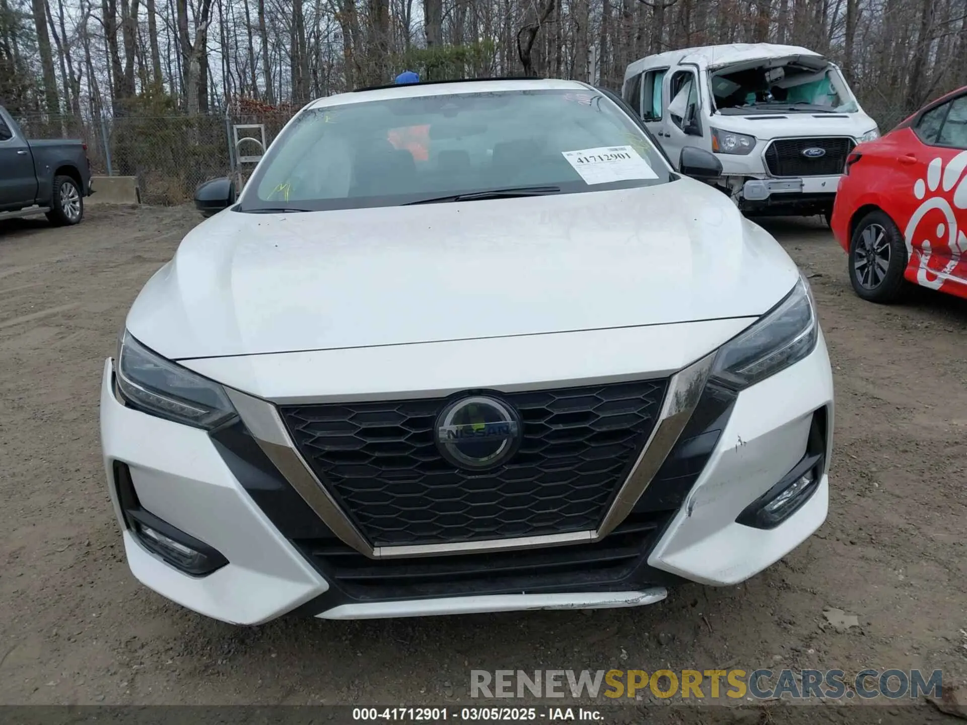 11 Photograph of a damaged car 3N1AB8DV3NY313885 NISSAN SENTRA 2022