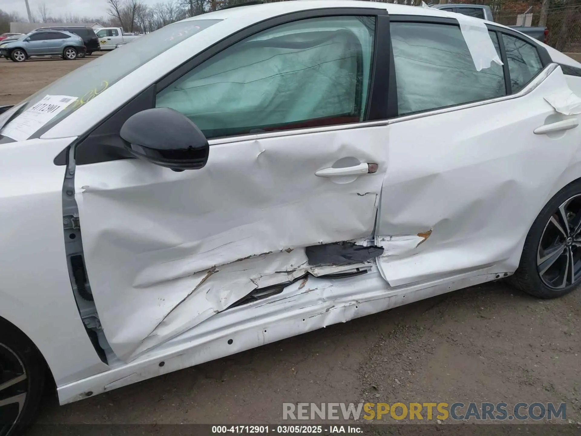 6 Photograph of a damaged car 3N1AB8DV3NY313885 NISSAN SENTRA 2022