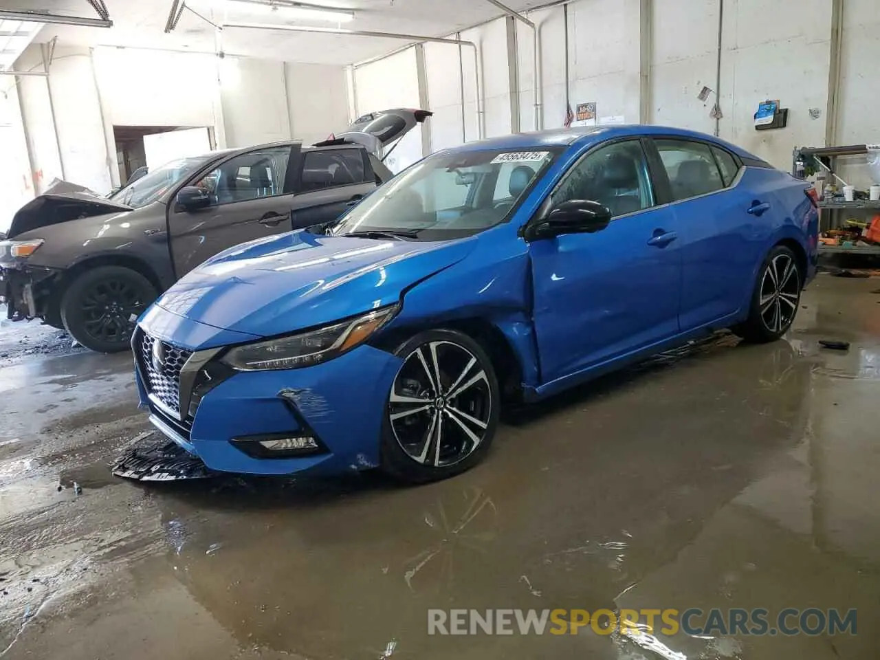 1 Фотография поврежденного автомобиля 3N1AB8DV4NY209969 NISSAN SENTRA 2022