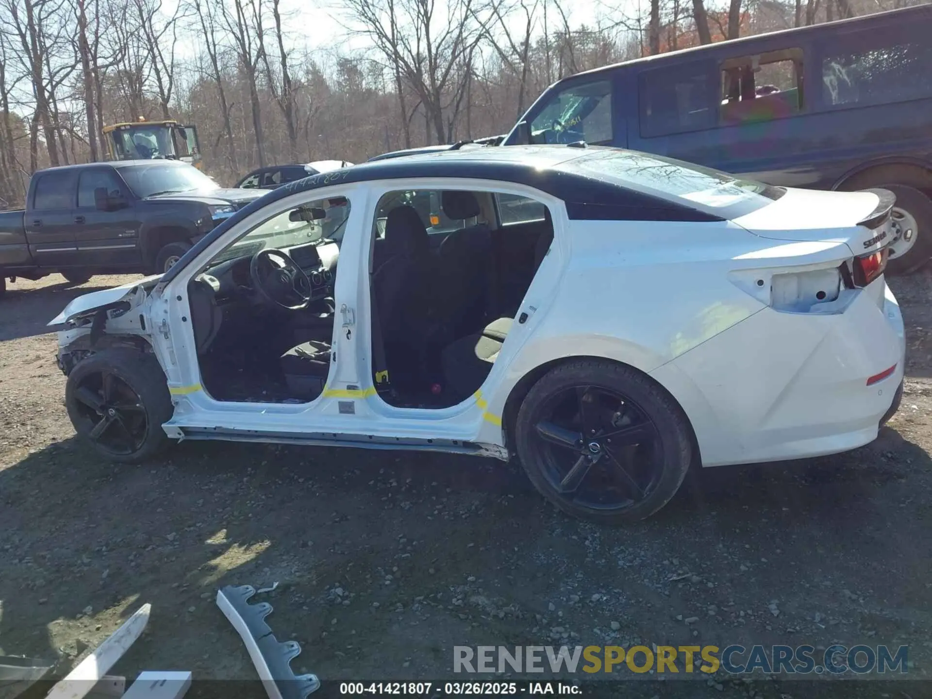15 Photograph of a damaged car 3N1AB8DV4NY285157 NISSAN SENTRA 2022