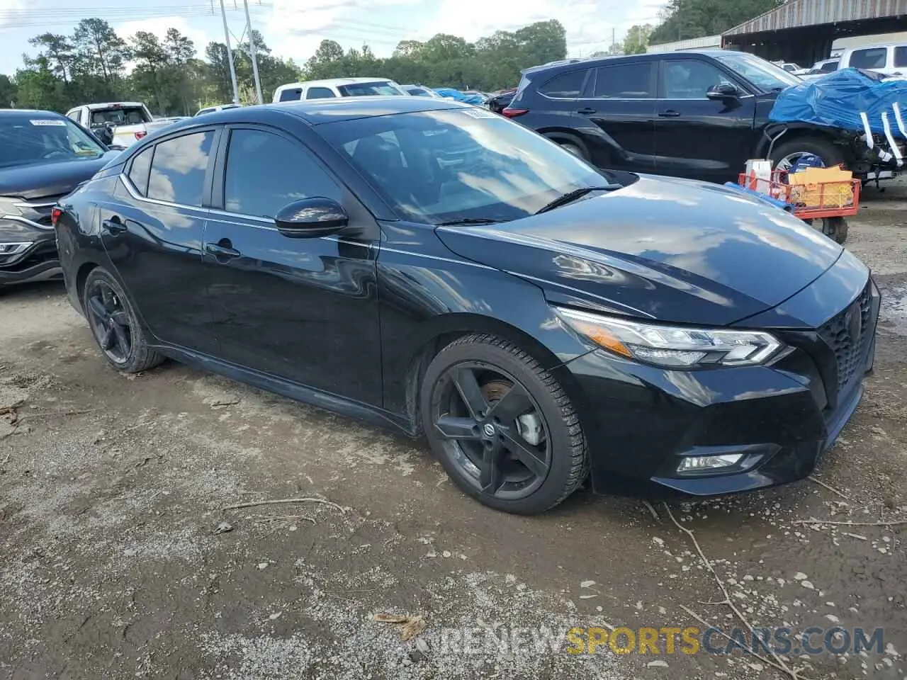 4 Photograph of a damaged car 3N1AB8DV4NY294215 NISSAN SENTRA 2022