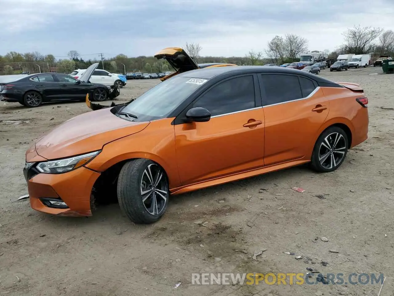 1 Фотография поврежденного автомобиля 3N1AB8DV5NY229471 NISSAN SENTRA 2022