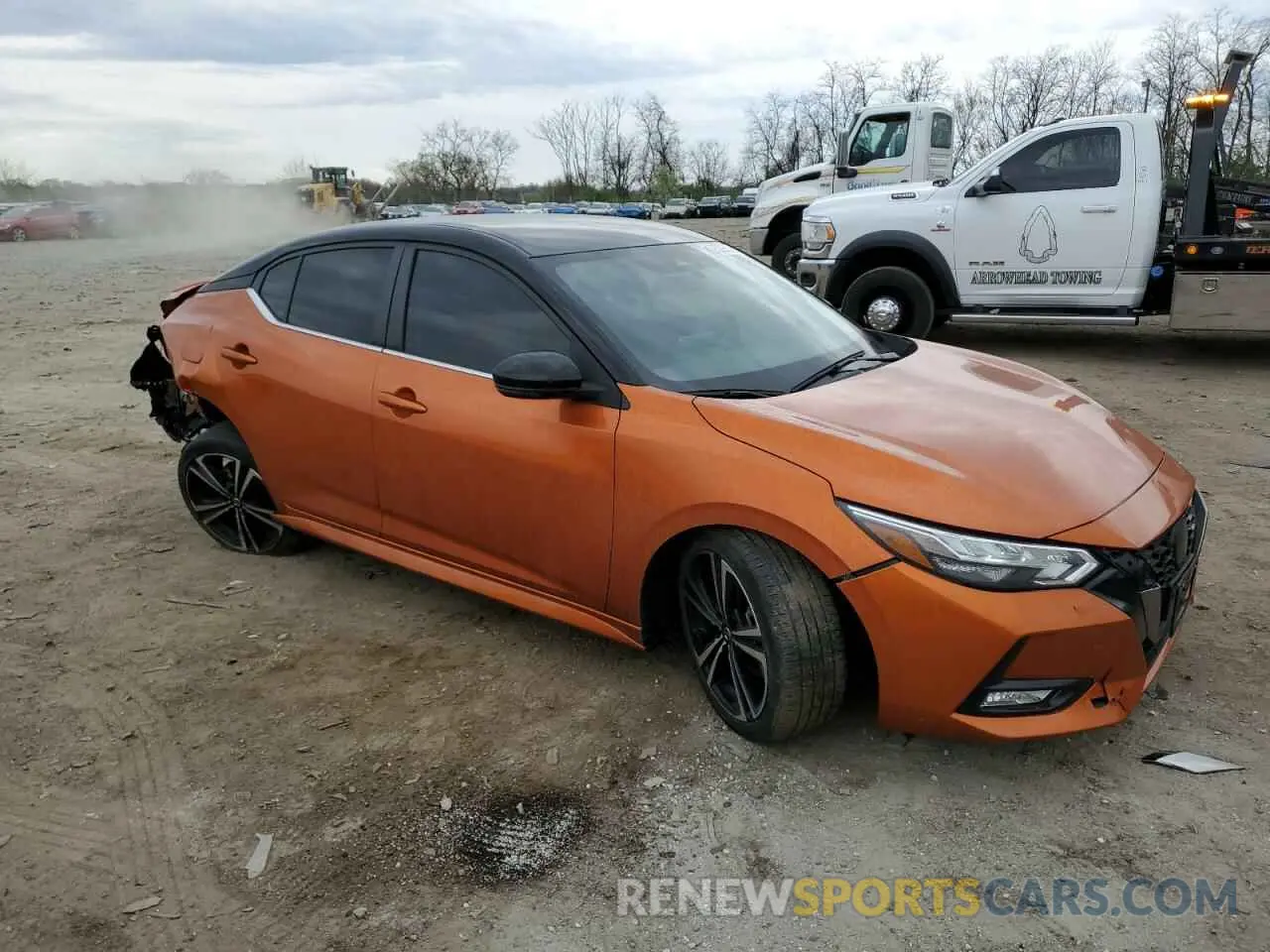 4 Фотография поврежденного автомобиля 3N1AB8DV5NY229471 NISSAN SENTRA 2022