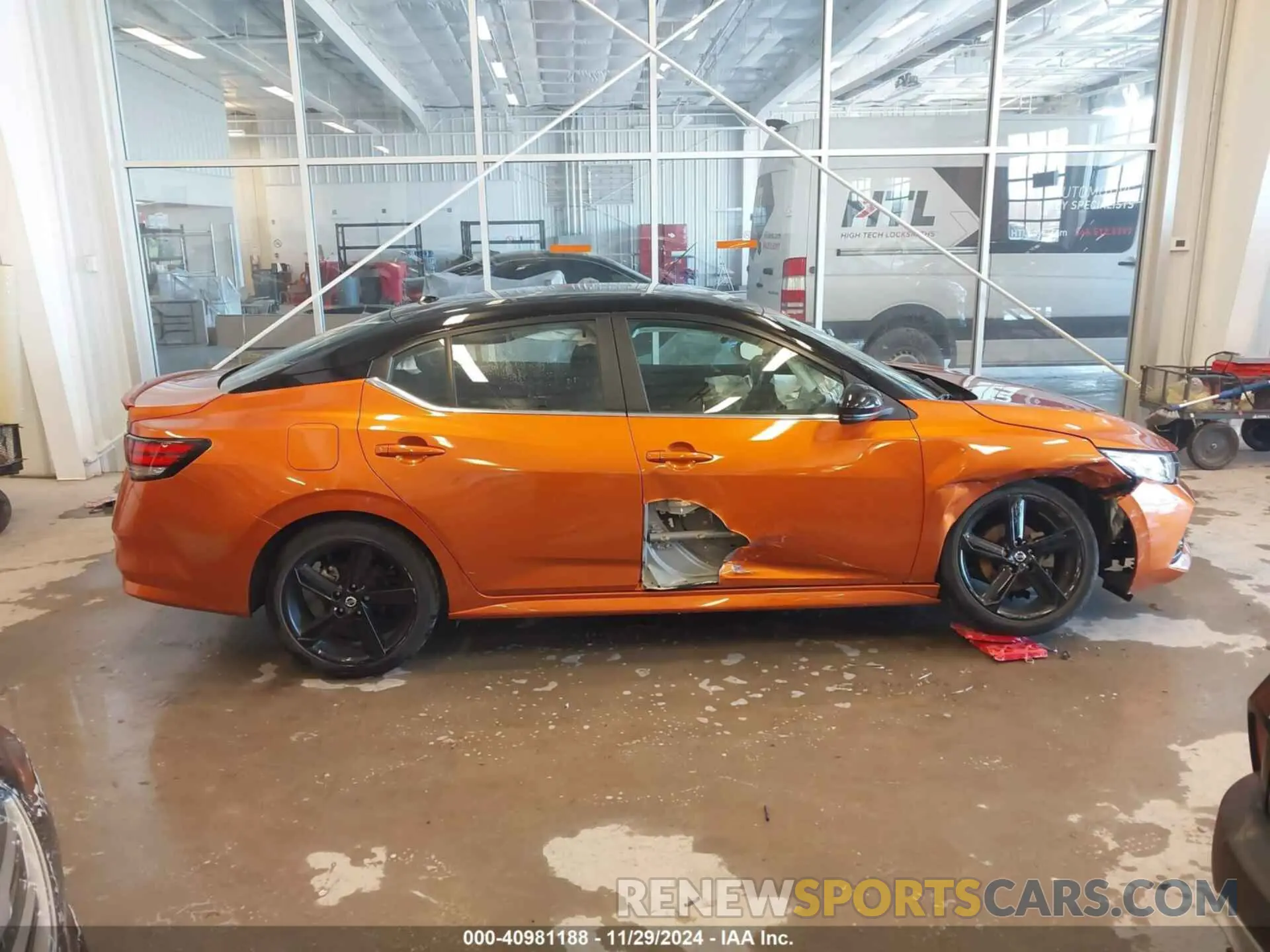13 Photograph of a damaged car 3N1AB8DV6NY203607 NISSAN SENTRA 2022